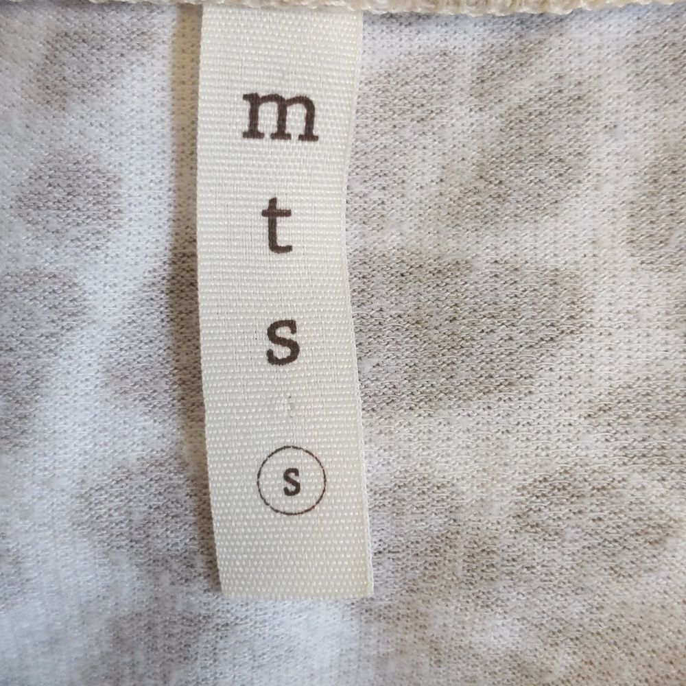 MTS animal print v-neck long sleeve cozy warm sweatshirt, size S - Picture 4 of 6
